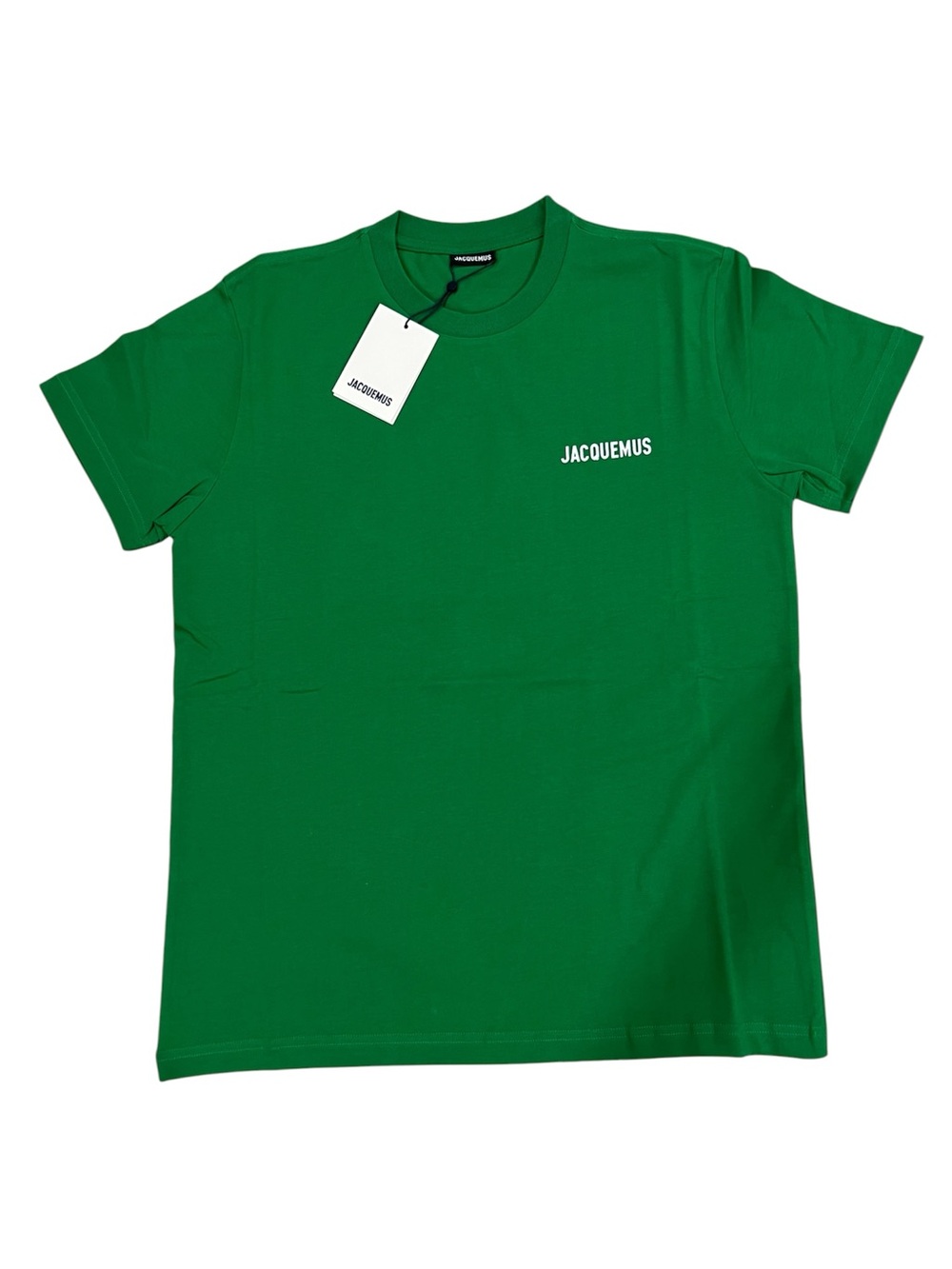 Jacquemus Green Pocket Logo T-Shirt - Size Small - New